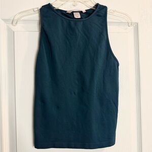 Victoria’s Secret Teal Sleeveless Fitted Top